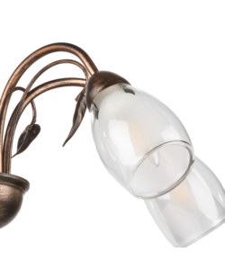 LAMPADARIO 5 LUCI ONLI "LILIANA" BRONZO E14